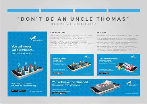 Union Bank campaign still